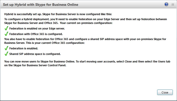 SOLVED Federation with Office 365 is not configured