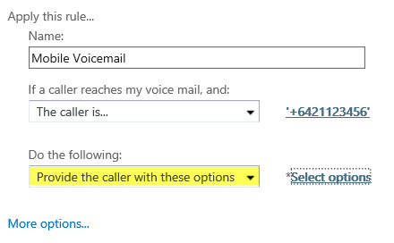 Caller Options
